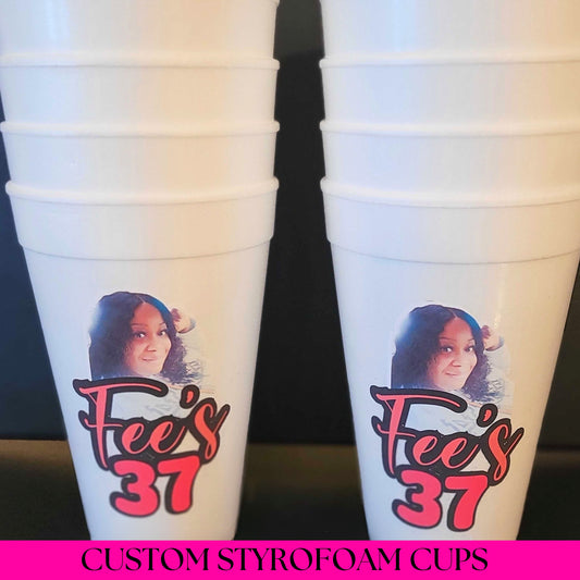 Styrofoam Cups | Custom Party Cups | Custom Styrofoam Cups | Custom Event Cups | Party Favor Cups